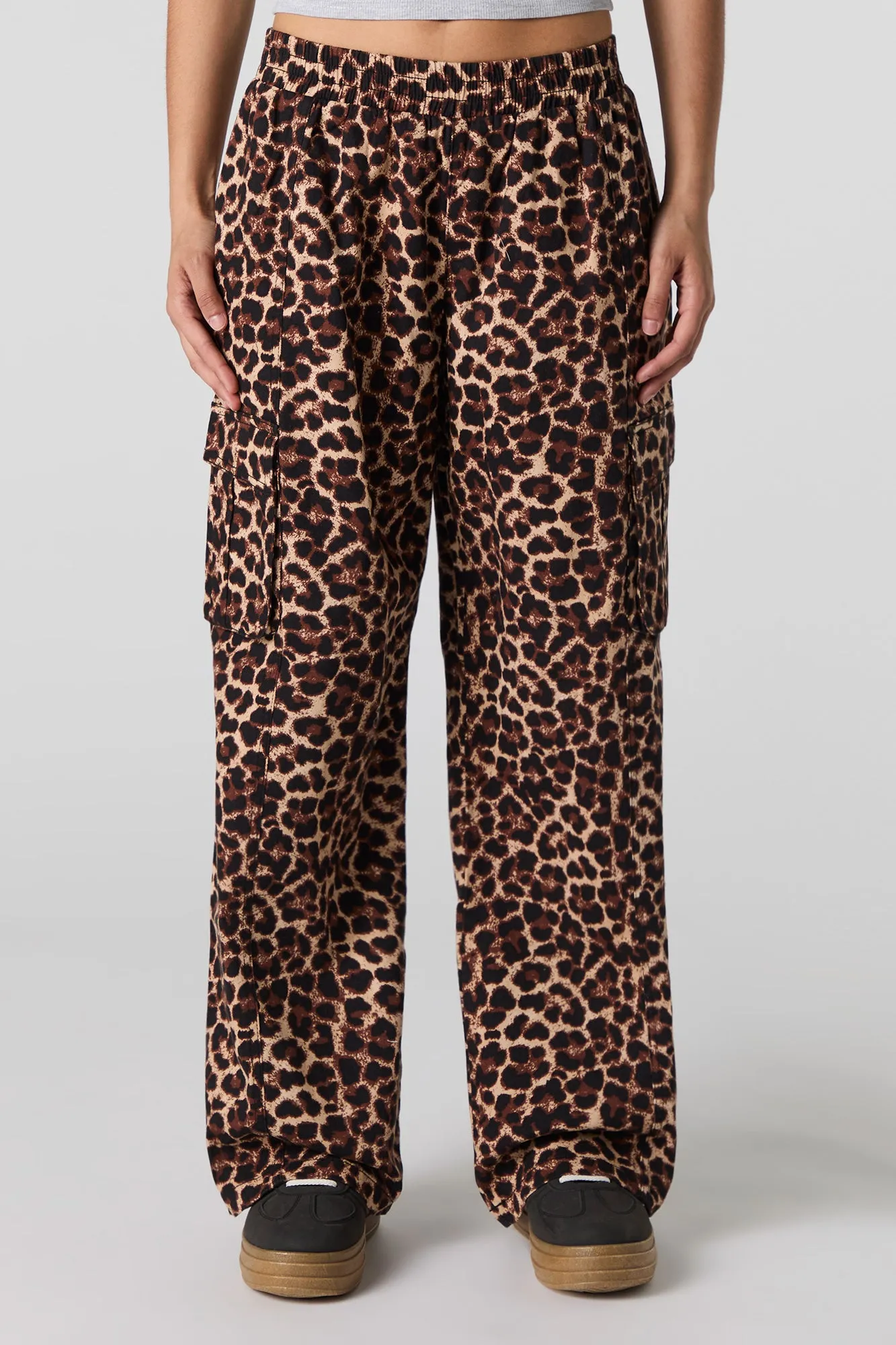 Pantalon cargo jambe large à imprimé sold by Urban Planet product image thumbnail 2