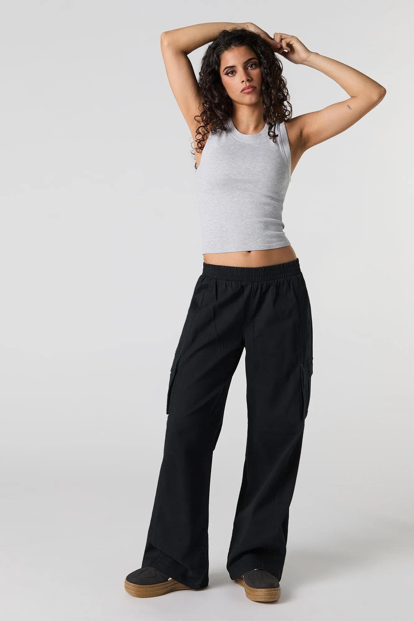 Wide Leg Cargo Pant sold by Urban Planet product image thumbnail 4