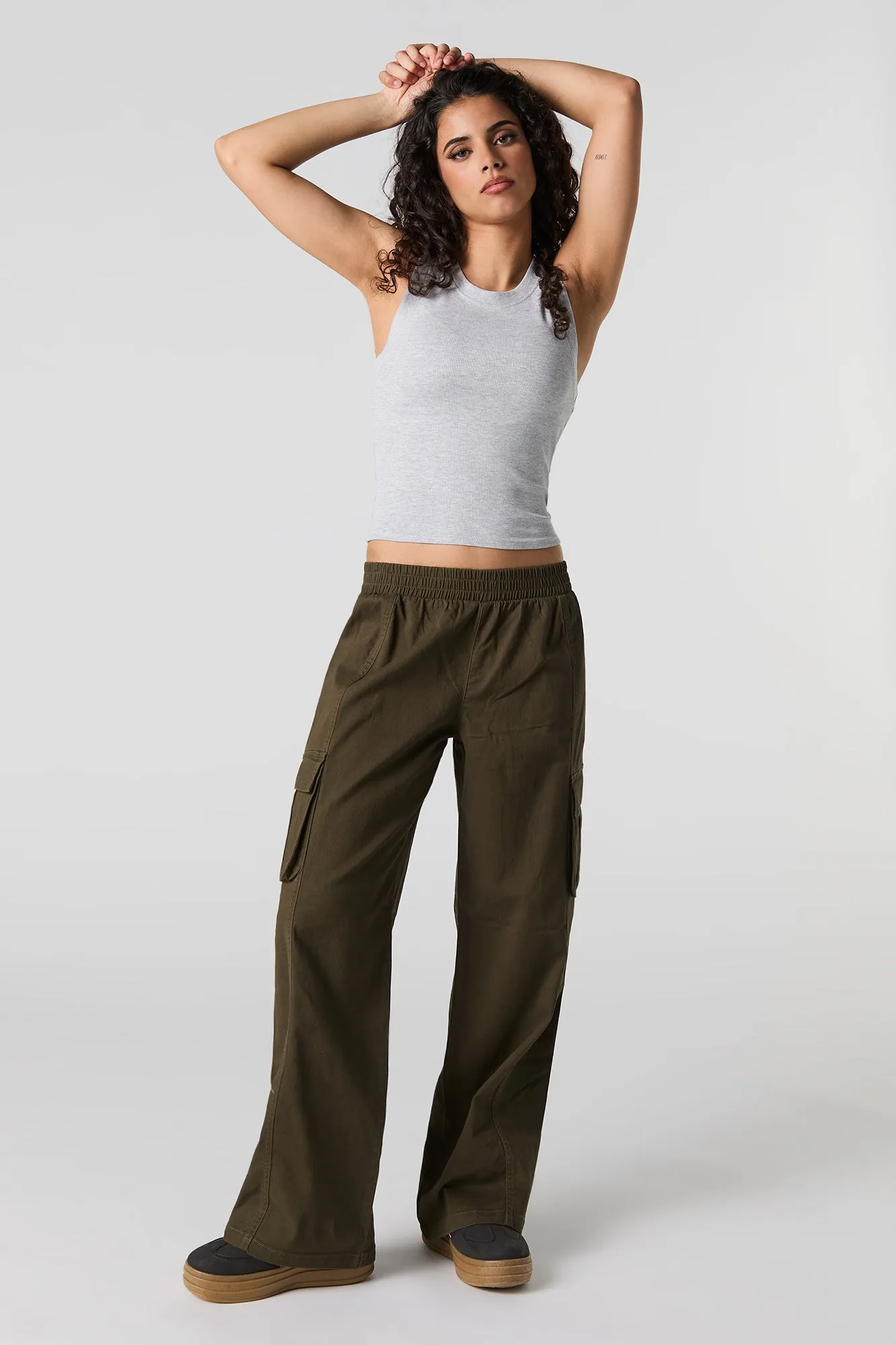 Wide Leg Cargo Pant sold by Urban Planet