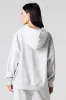 Star Patch Oversized Fleece Hoodie sold by Urban Planet