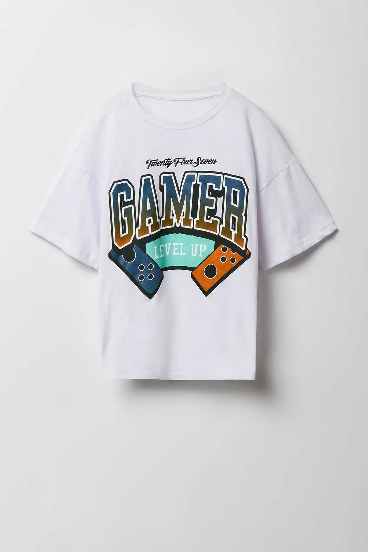 T-shirt à imprimé Gamer pour enfants sold by Urban Planet