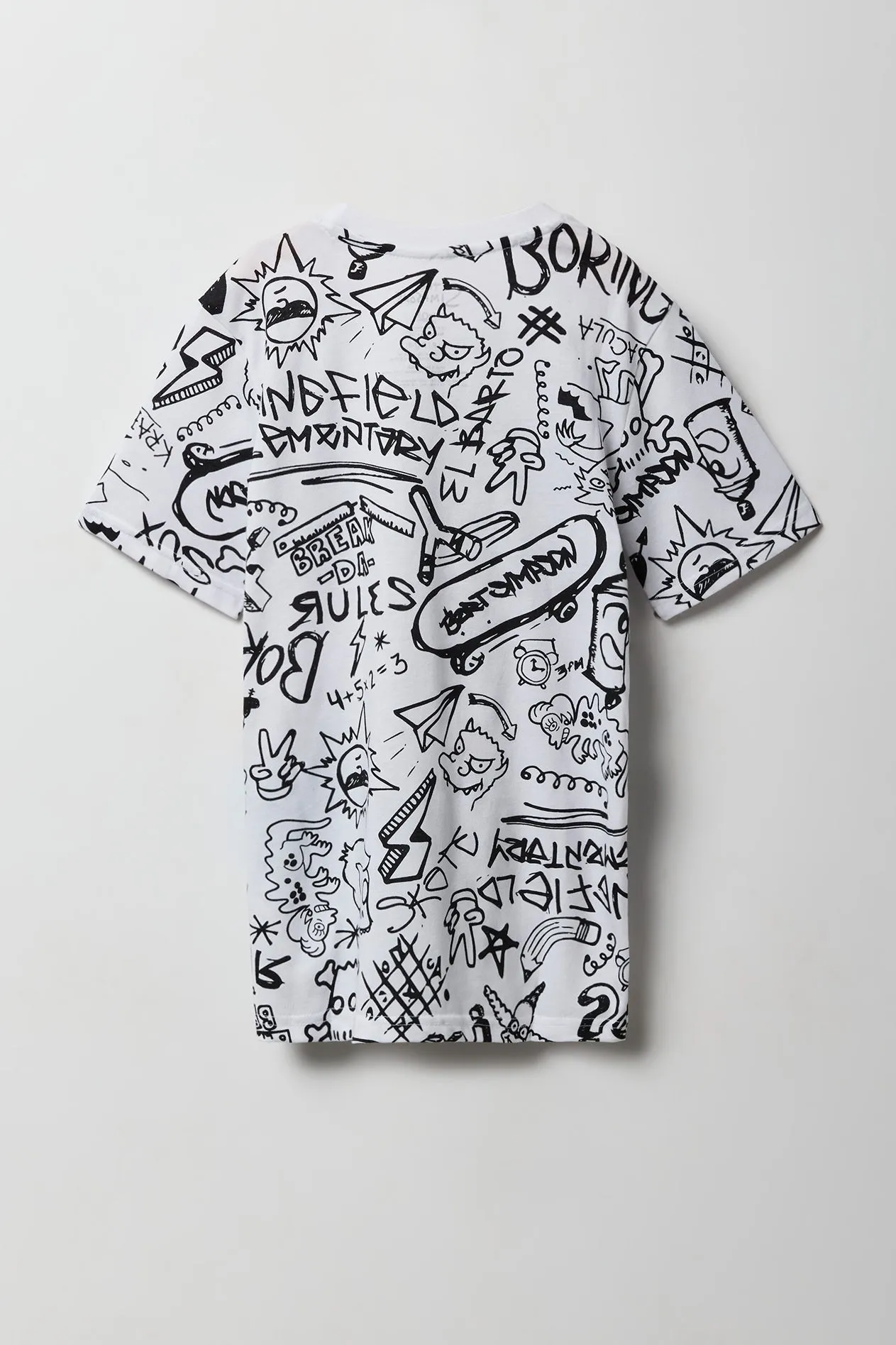 T-shirt à imprimé Bart Simpson pour enfants sold by Urban Planet product image thumbnail 2