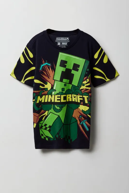 T-shirt à imprimé Minecraft pour enfants sold by Urban Planet