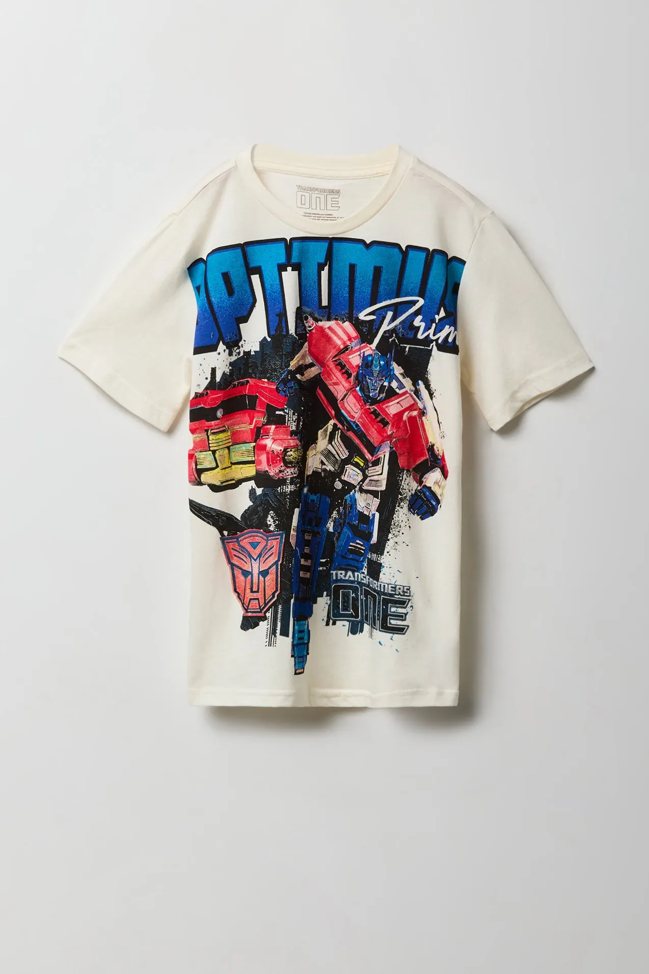 T-shirt à imprimé Optimus Prime pour enfants sold by Urban Planet