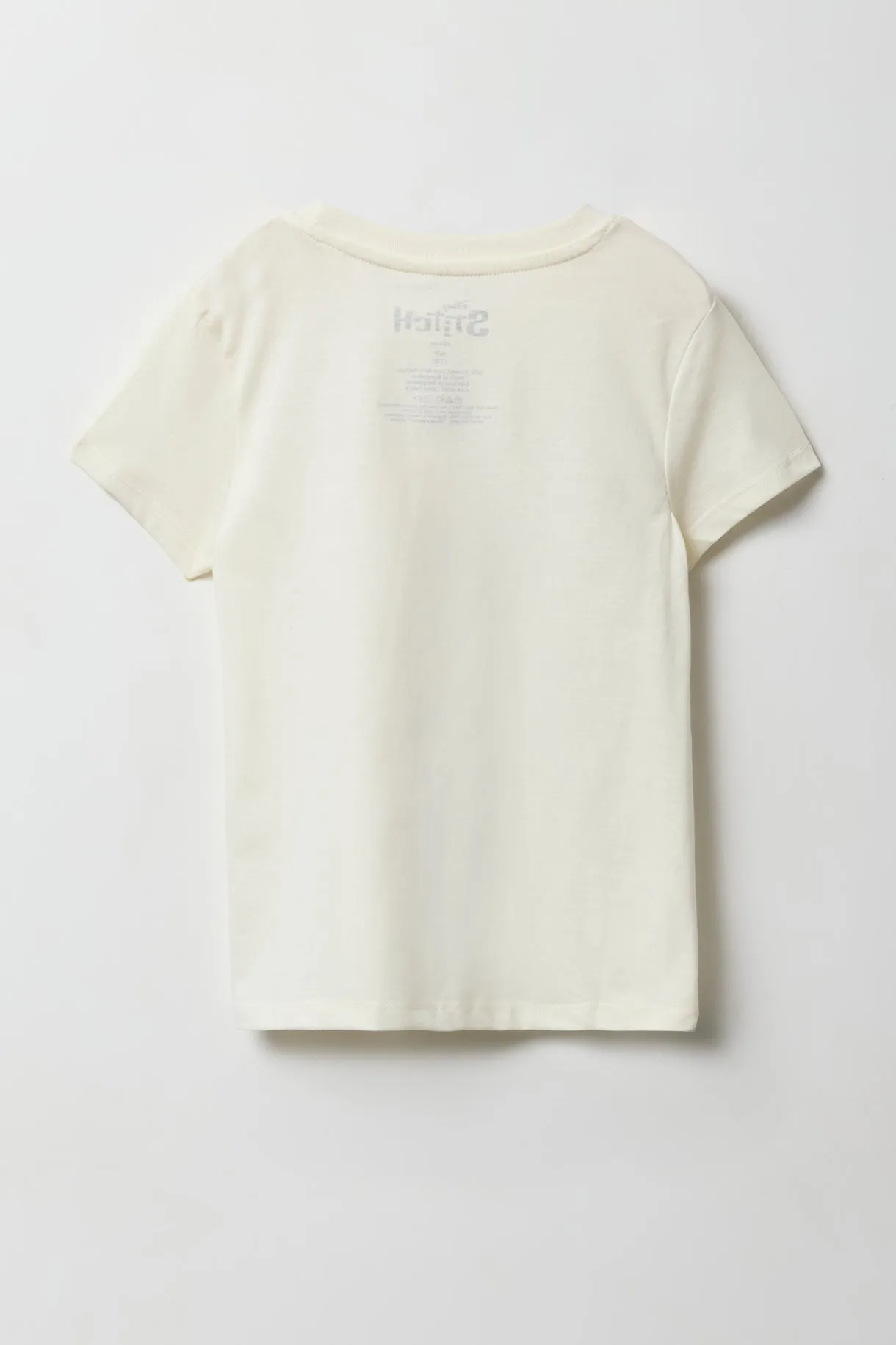 Girls Hawaiian Stitch Graphic T-Shirt sold by Urban Planet product image thumbnail 2