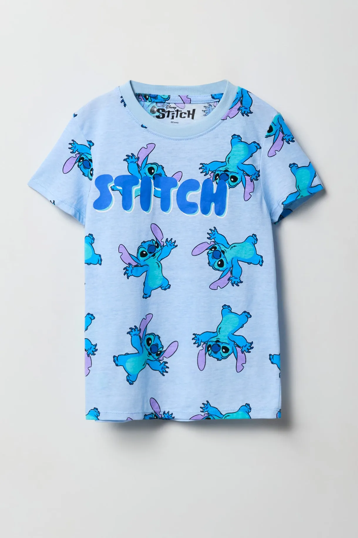 T-shirt à imprimé Stitch pour filles sold by Urban Planet