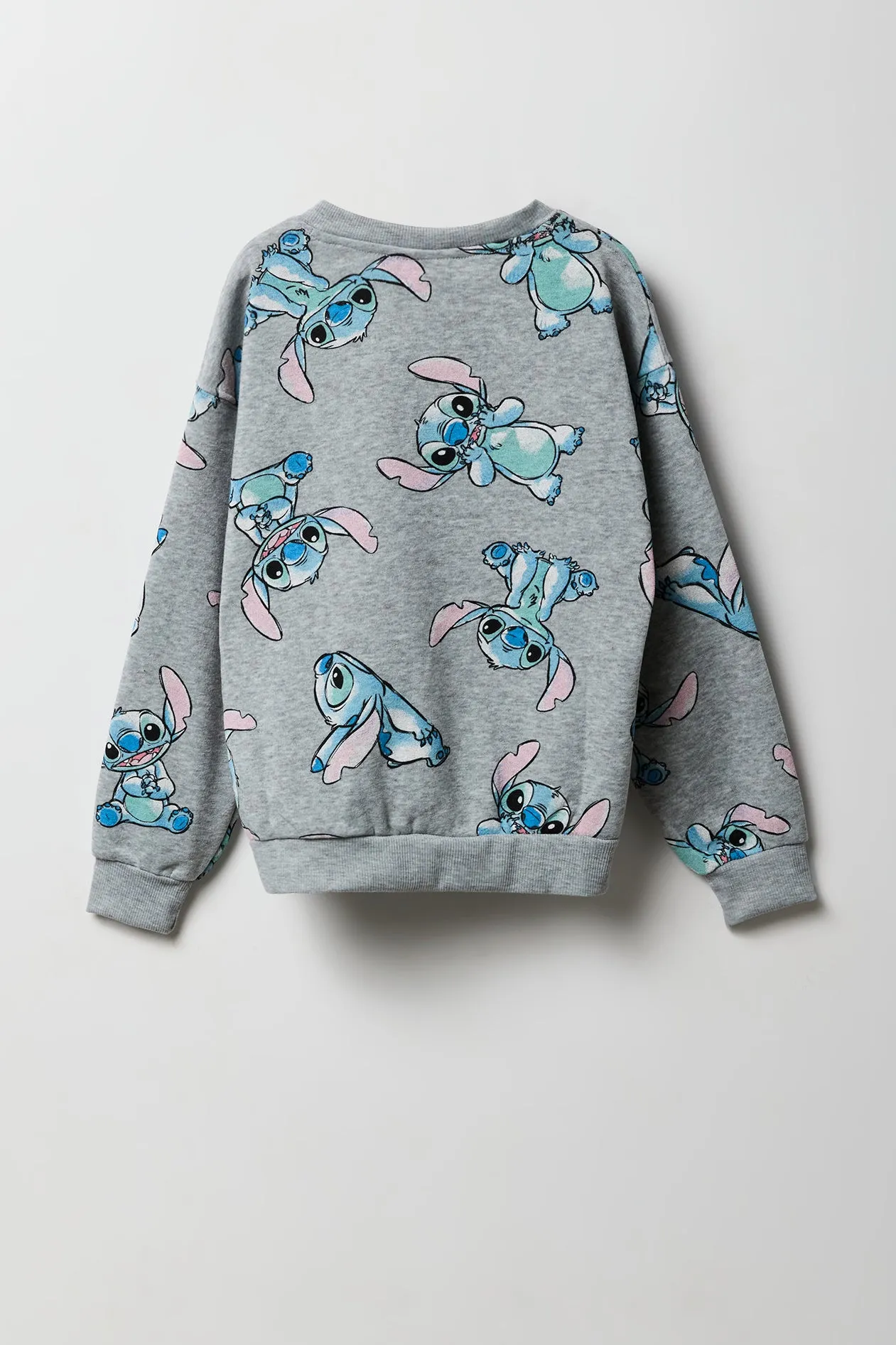 Girls Stitch Print Fleece Sweatshirt sold by Urban Planet product image thumbnail 2