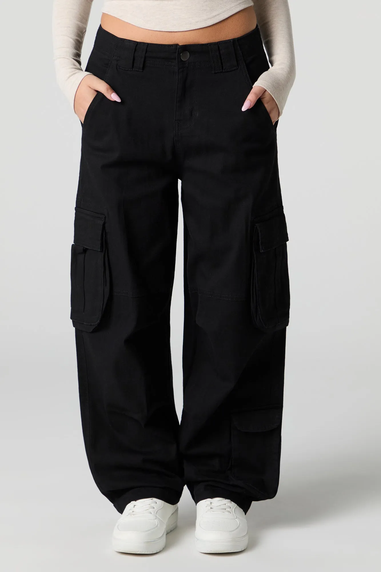 Multi Pocket Barrel Cargo Pant sold by Urban Planet product image thumbnail 5