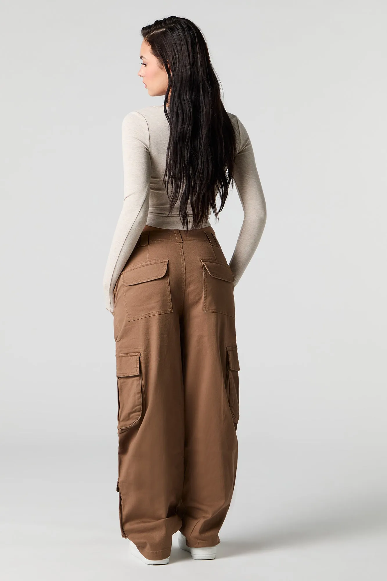 Multi Pocket Barrel Cargo Pant sold by Urban Planet product image thumbnail 3