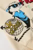 Haut à capuchon en molleton avec imprimé Hustle pour enfant sold by Urban Planet