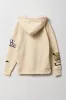 Haut à capuchon en molleton avec imprimé Hustle pour enfant sold by Urban Planet