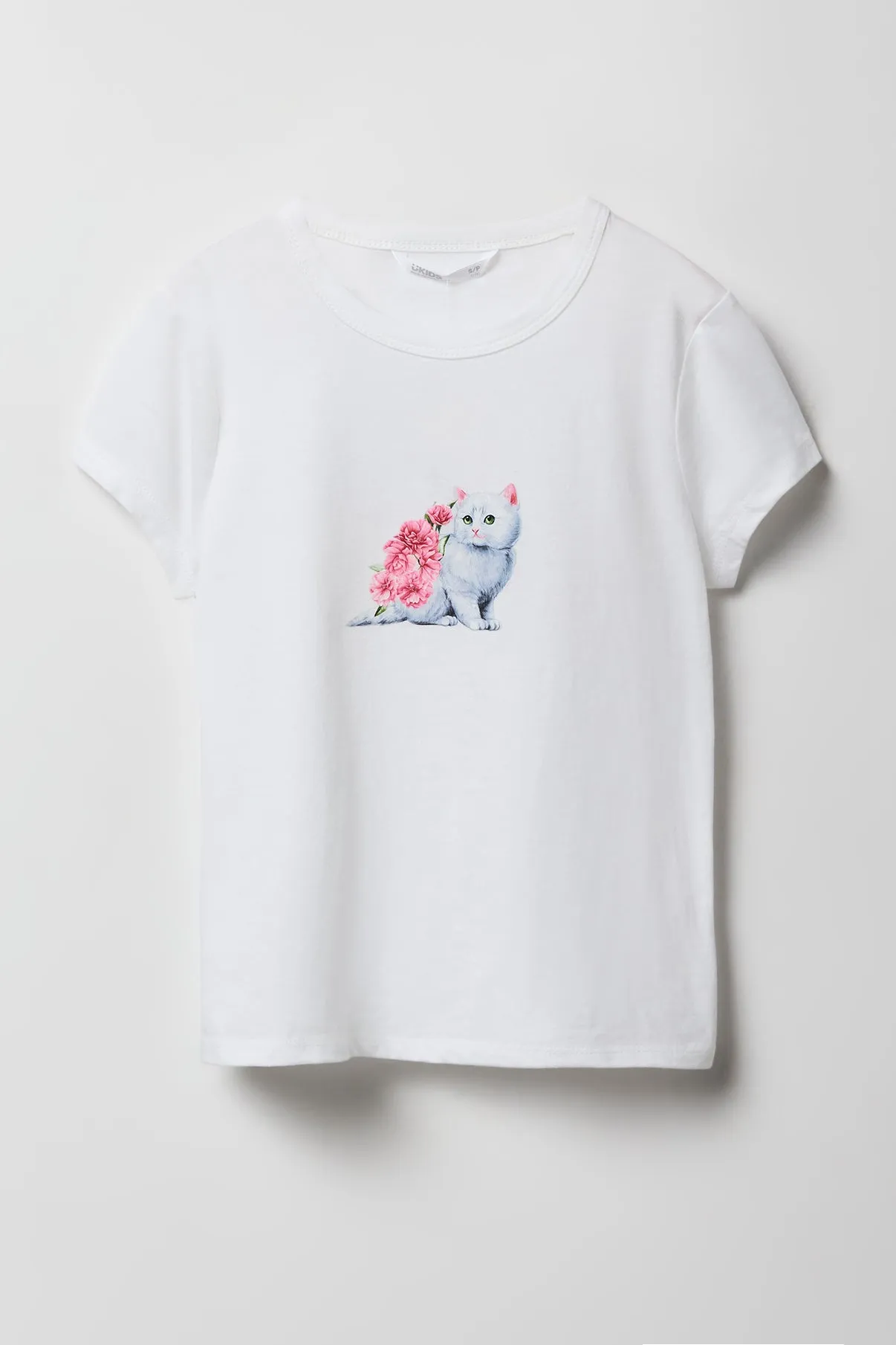 T-shirt à imprimé Cute Animal pour filles sold by Urban Planet product image thumbnail 3