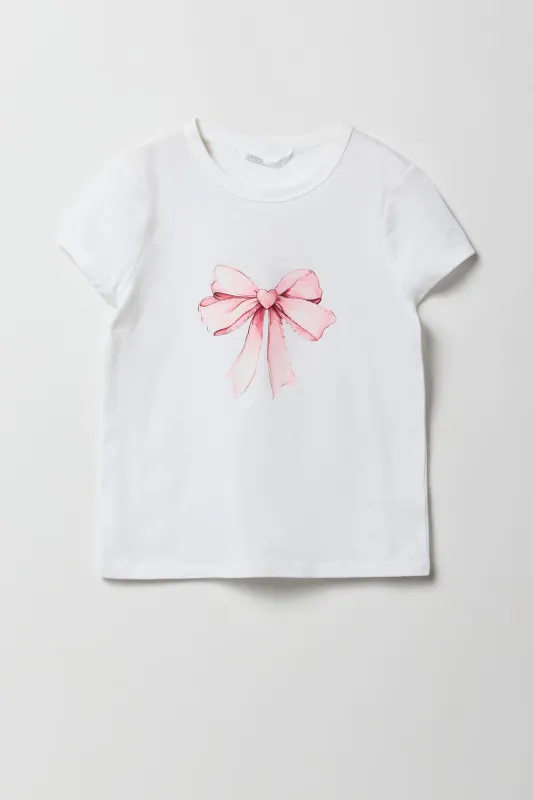 T-shirt à imprimé Boucle pour fille sold by Urban Planet