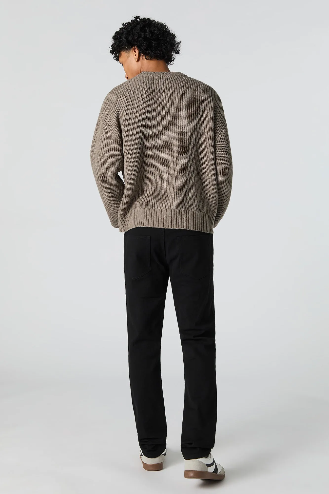 Black Slim Fit Jean sold by Urban Planet product image thumbnail 3