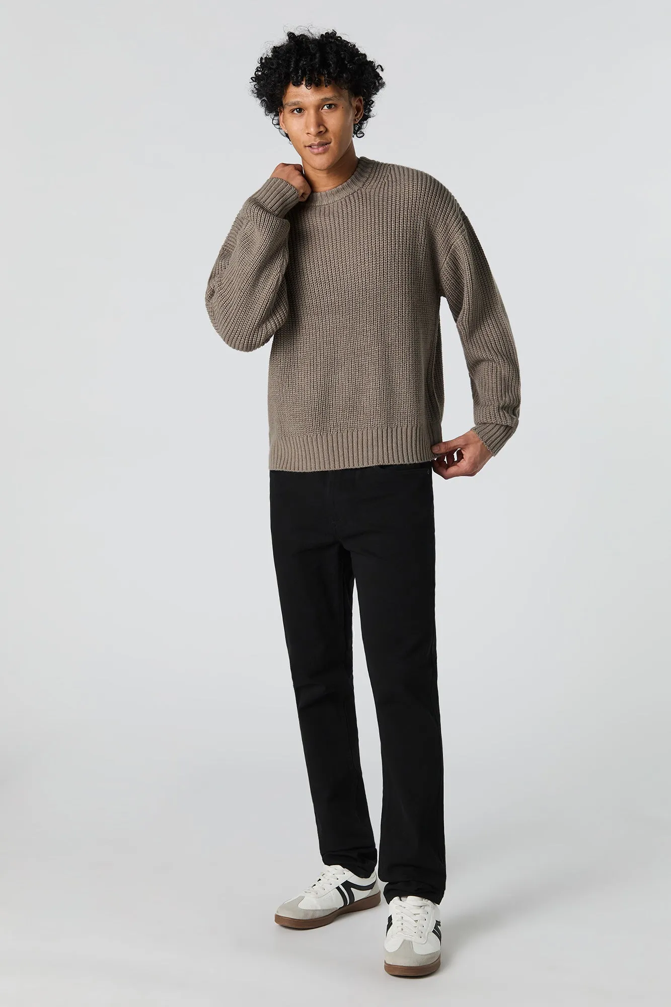 Black Slim Fit Jean sold by Urban Planet product image thumbnail 2