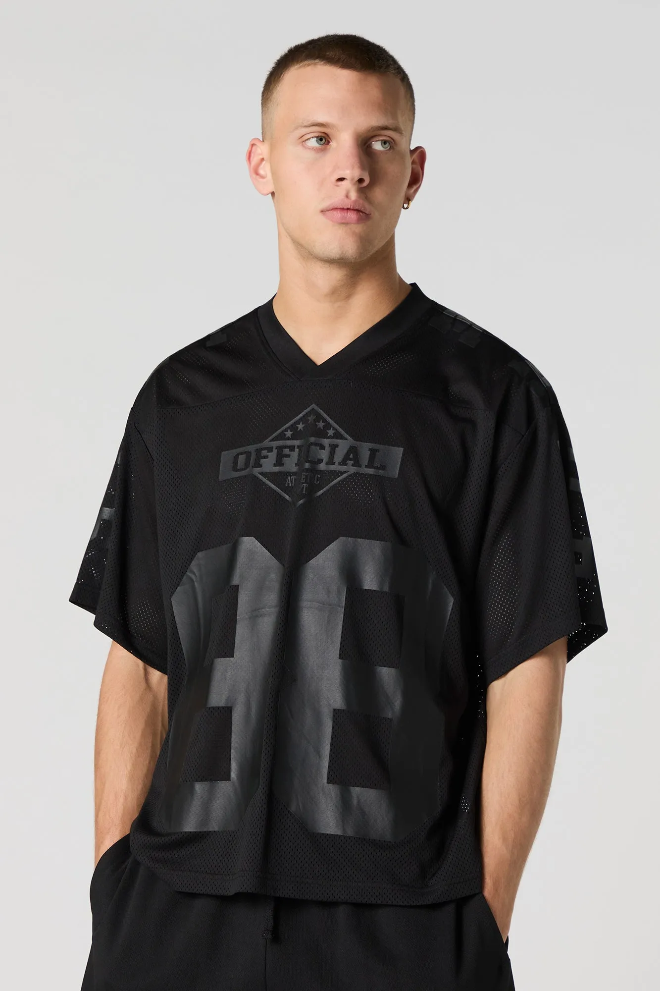 Graphic Mesh Football Jersey sold by Urban Planet product image thumbnail 4