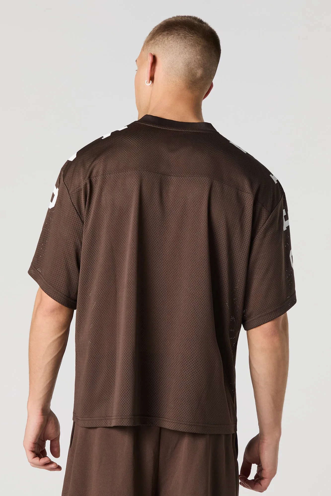 Graphic Mesh Football Jersey sold by Urban Planet product image thumbnail 2