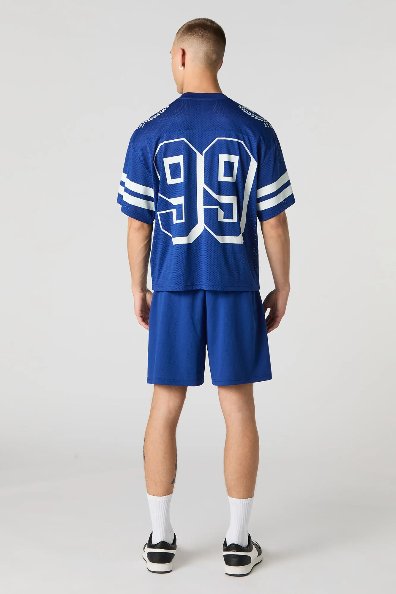 New York Graphic Mesh Active Short sold by Urban Planet product image thumbnail 3