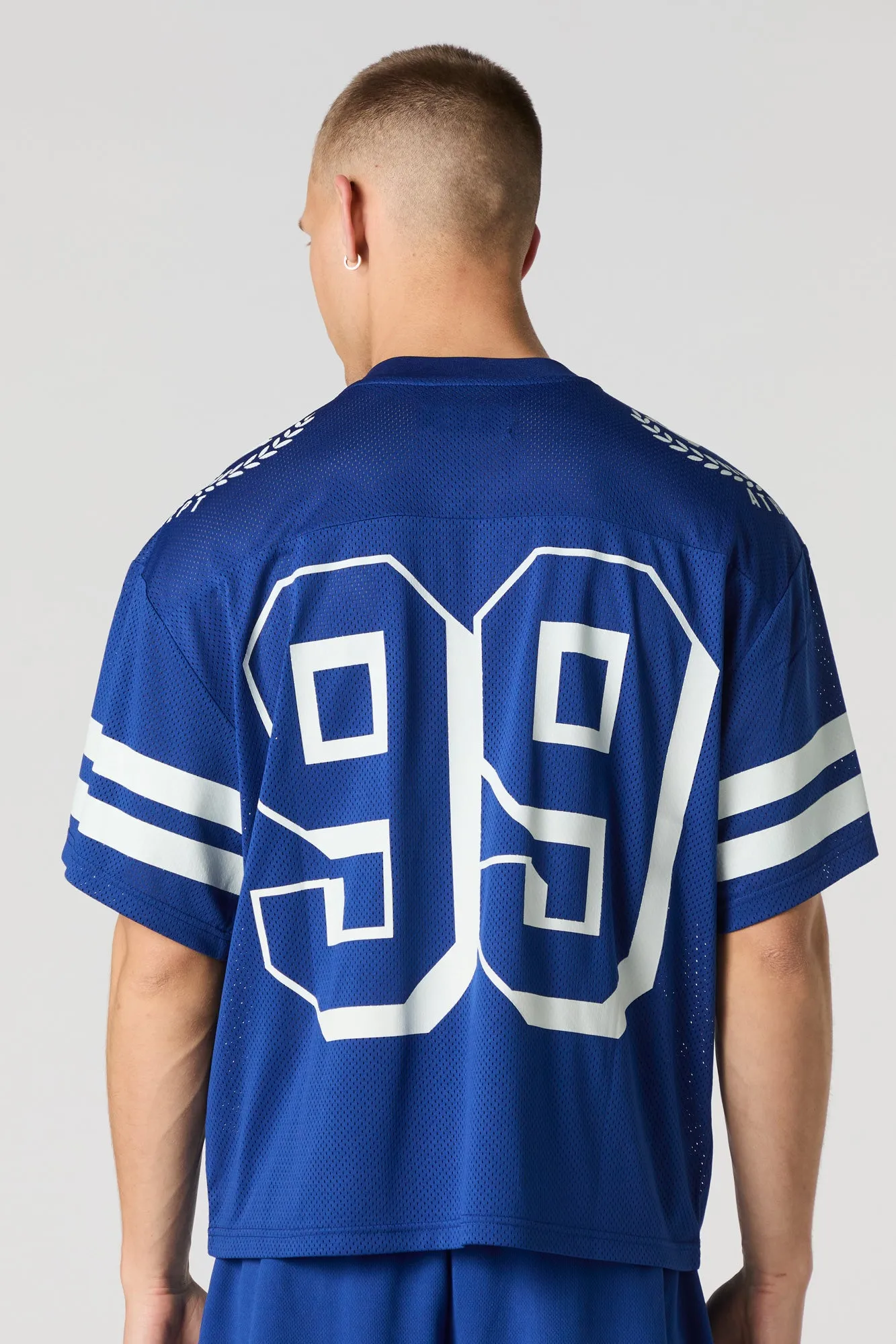 New York Graphic Mesh Football Jersey sold by Urban Planet product image thumbnail 2