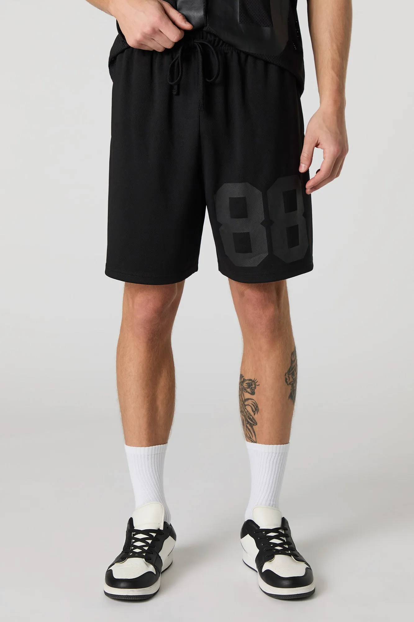 Short Active en filet imprimé sold by Urban Planet product image thumbnail 4