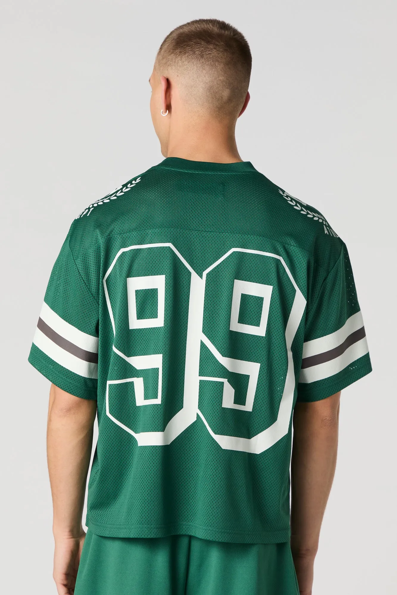 Jersey de football en filet à imprimé New York sold by Urban Planet product image thumbnail 5