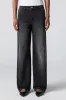 Black Wash Stretch Wide Leg Jean sold by Urban Planet