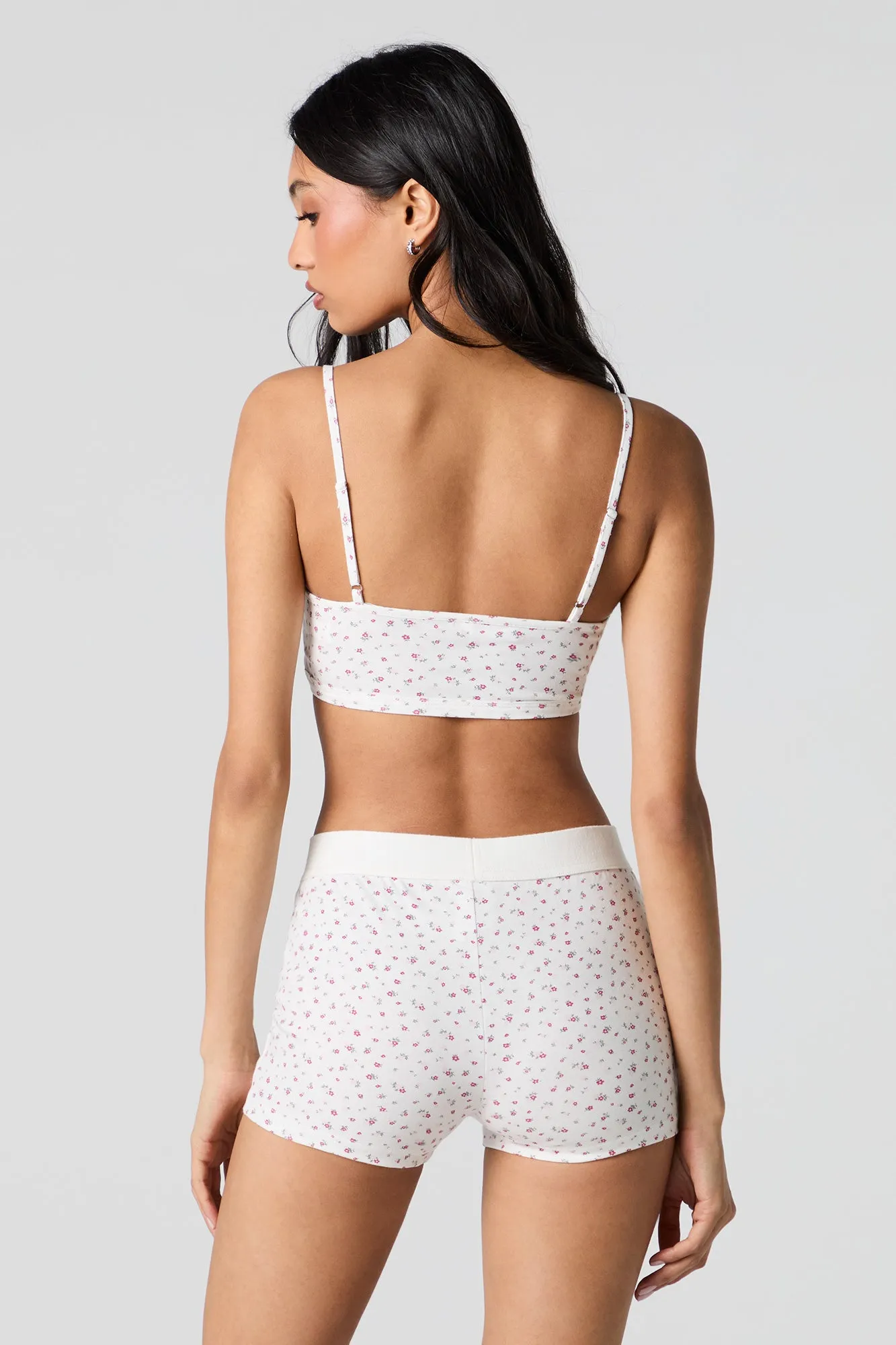 Printed Tank & Boxer Short 2 Piece Pajama Set sold by Urban Planet product image thumbnail 2