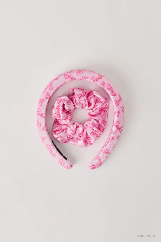 Barbie™ Headband and Scrunchie Set sold by Urban Planet