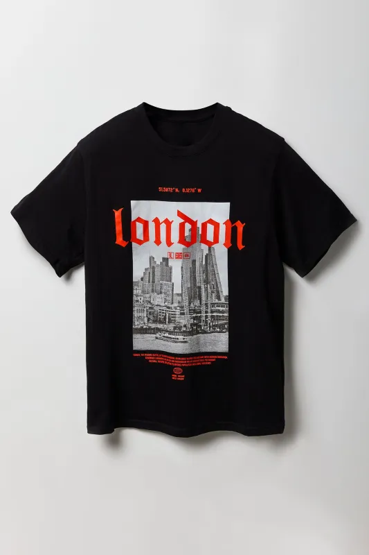T-shirt à imprimé London sold by Urban Planet