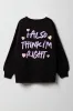 Graphic Oversized Fleece Sweatshirt sold by Urban Planet