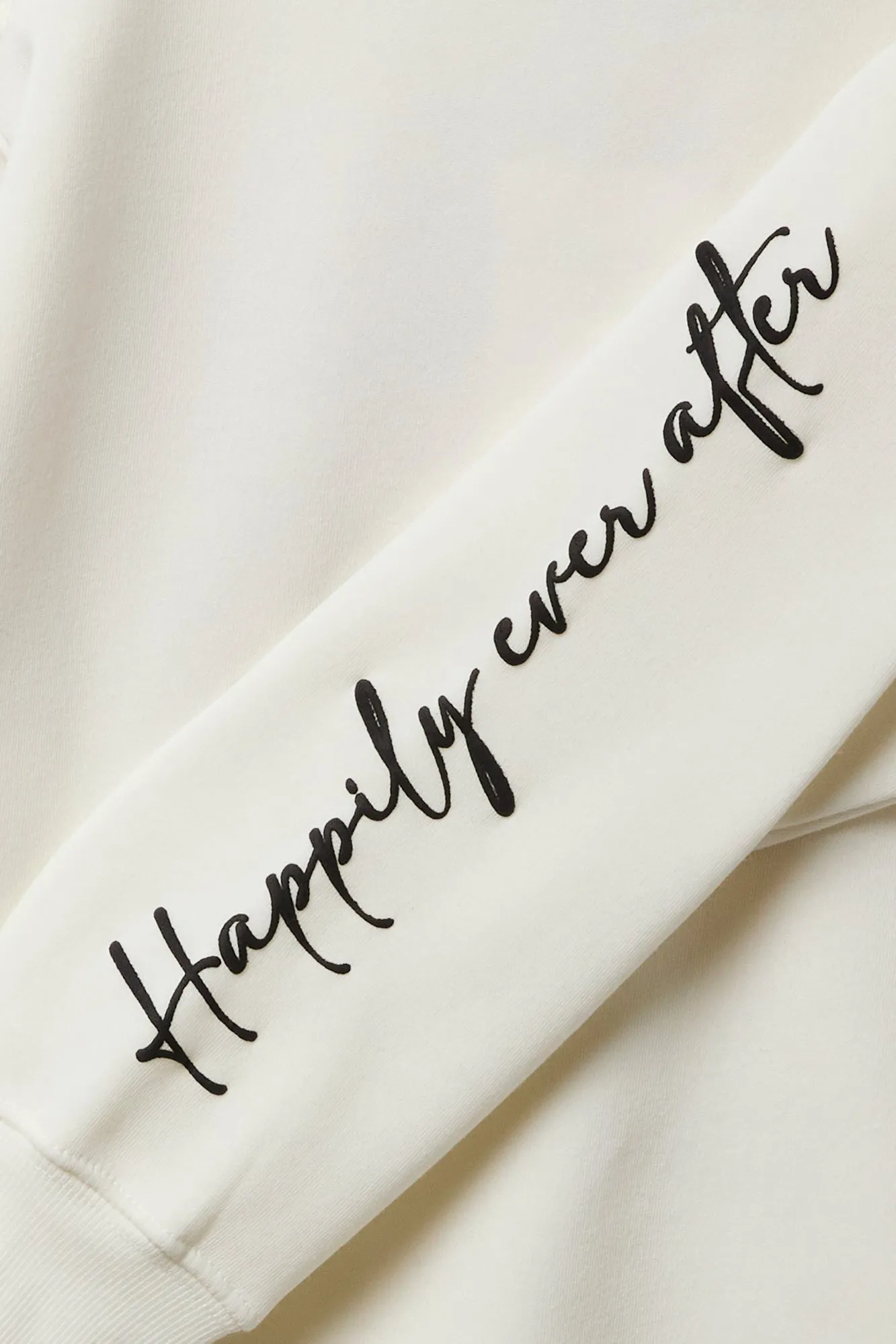 Flower Graphic Oversized Fleece Sweatshirt sold by Urban Planet product image thumbnail 3