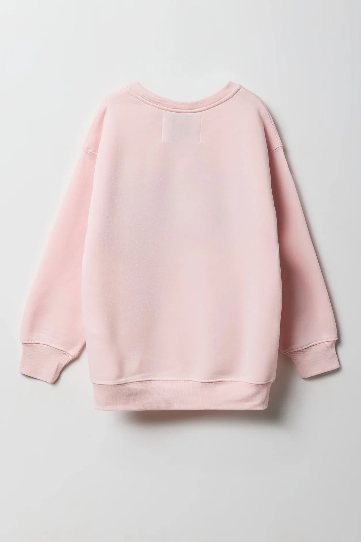 Los Angeles Twill Embroidered Oversized Fleece Sweatshirt sold by Urban Planet product image thumbnail 2