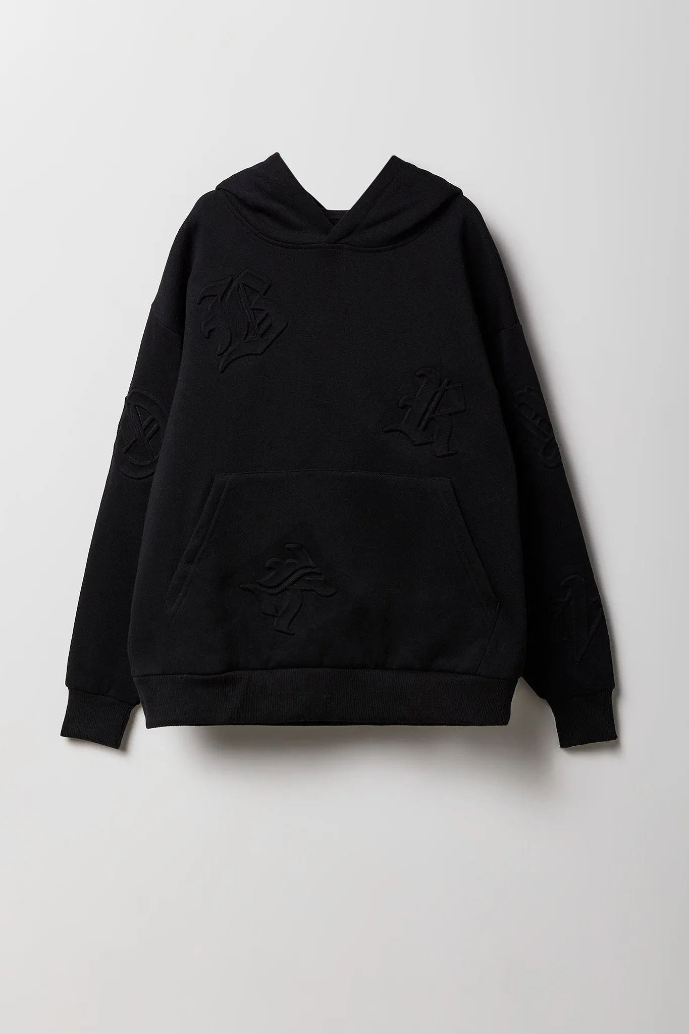 Haut à capuchon en molleton embossé pour enfant sold by Urban Planet product image thumbnail 3