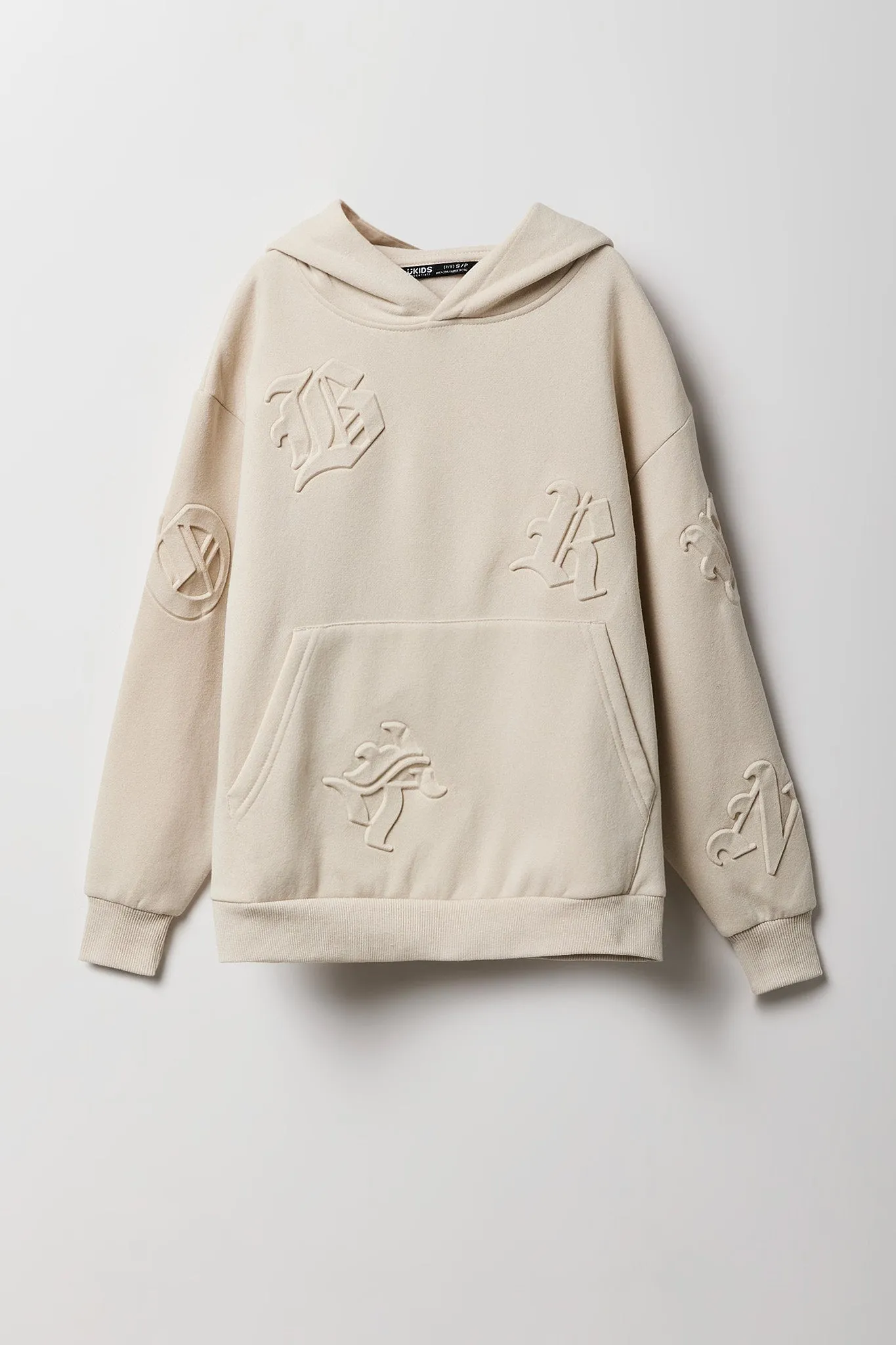 Haut à capuchon en molleton embossé pour enfant sold by Urban Planet