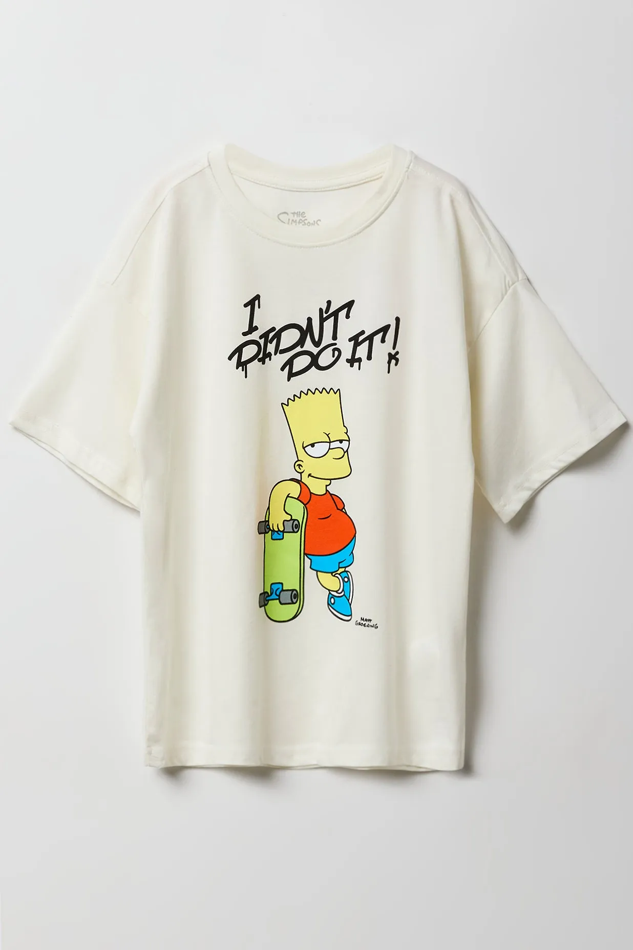 T-shirt à imprimé Bart pour enfant sold by Urban Planet