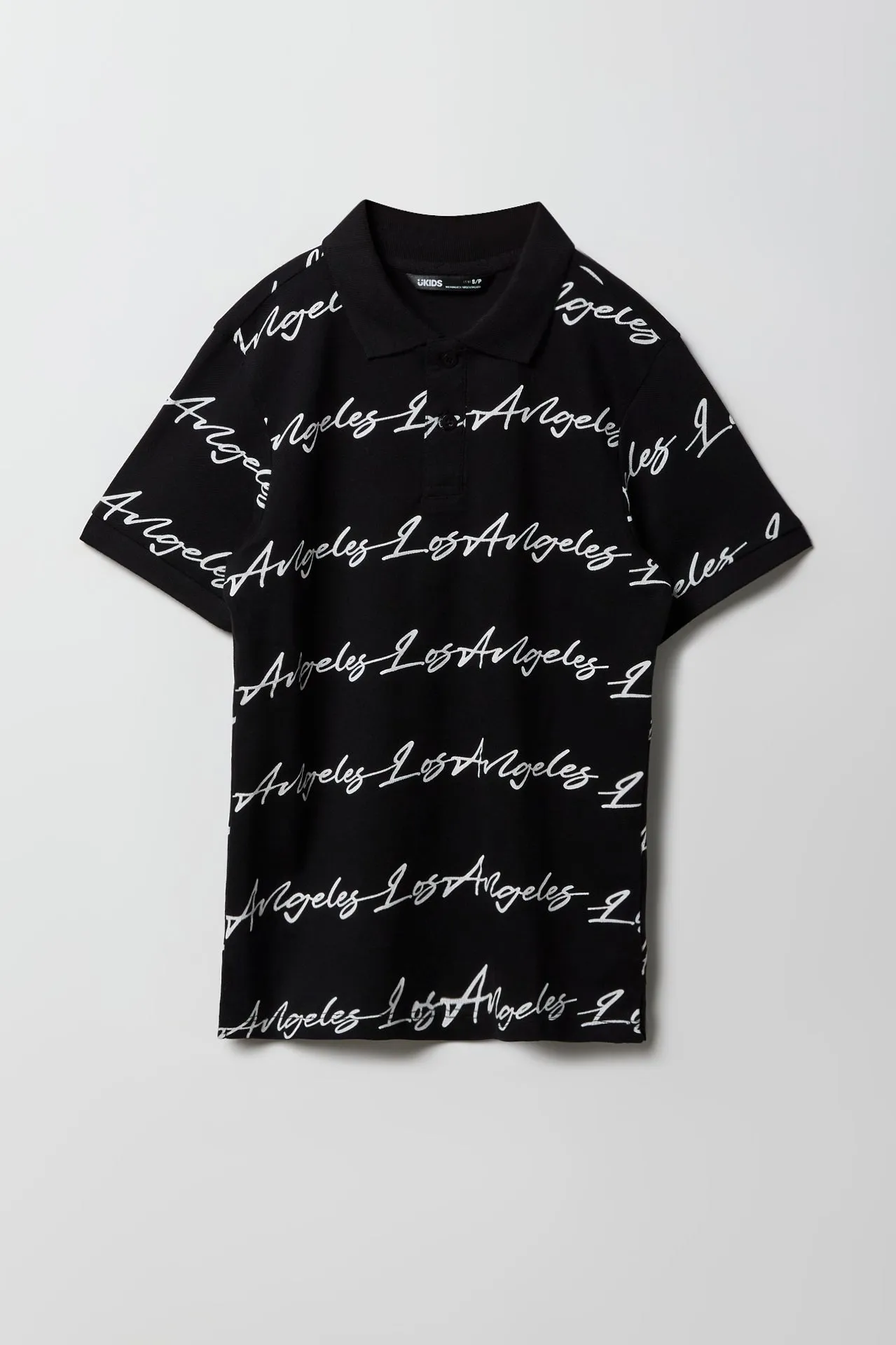 Boys Los Angeles Printed Polo Top sold by Urban Planet product image thumbnail 3