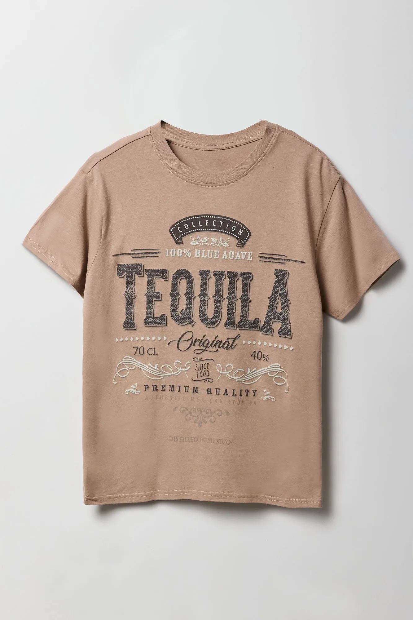 Tequila Graphic Boyfriend T-Shirt sold by Urban Planet