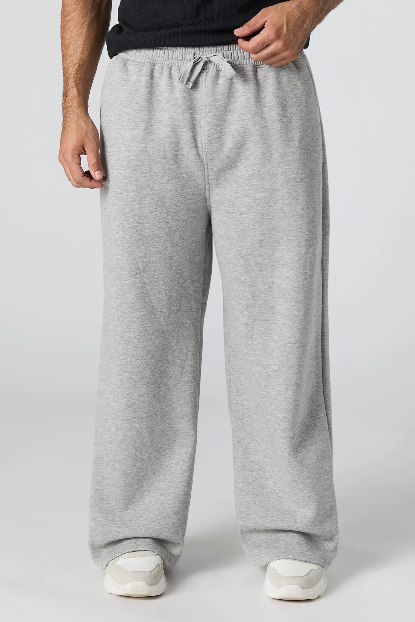 Fleece Wide Leg Sweatpant sold by Urban Planet