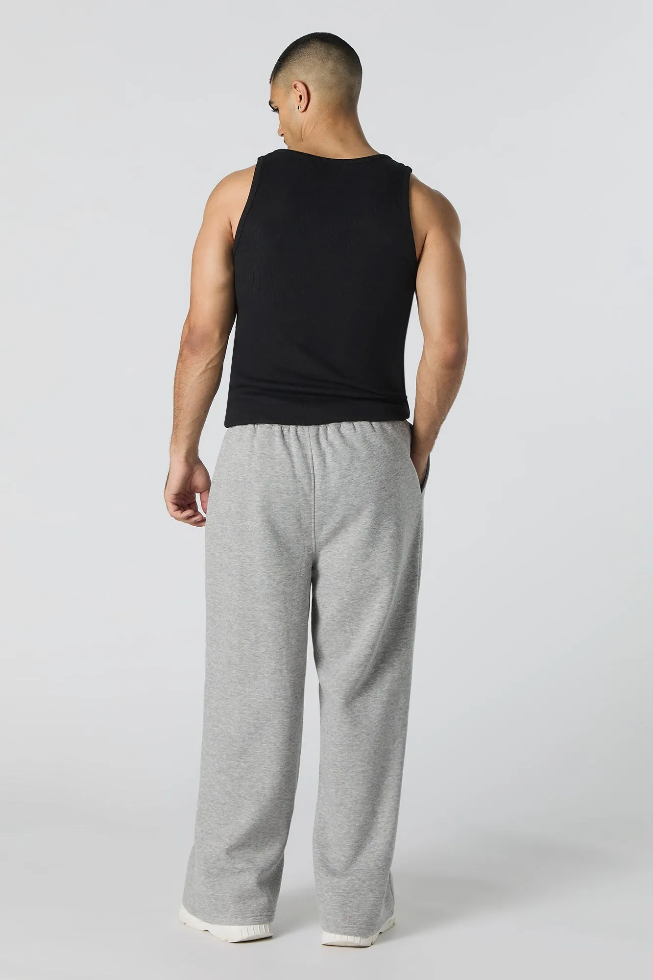 Pantalon en molleton à jambe large sold by Urban Planet product image thumbnail 3