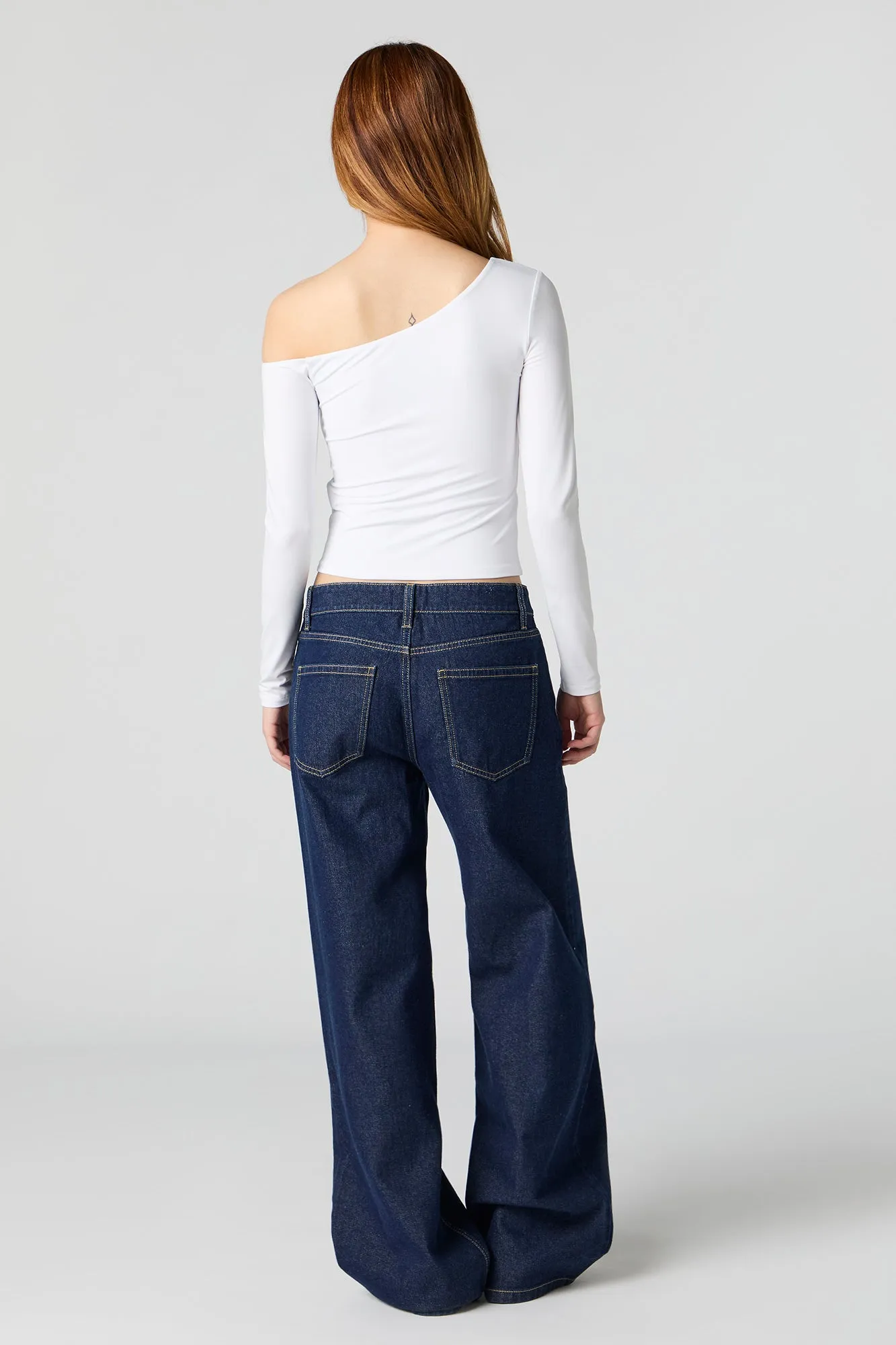 Low Rise Skater Rinse Jean sold by Urban Planet product image thumbnail 3
