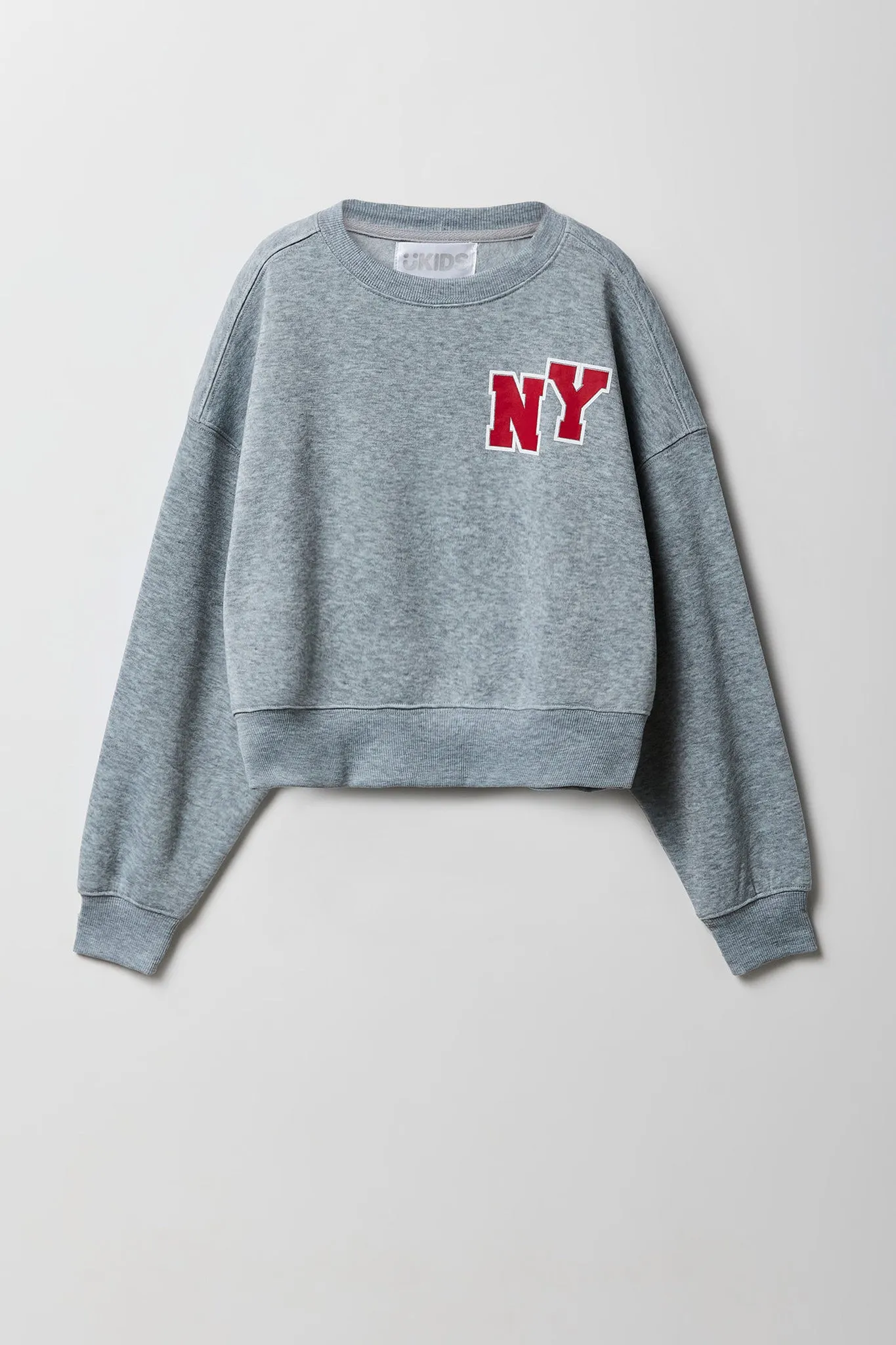 Girls Active Graphic Fleece Sweatshirt & Short 2 Piece Set sold by Urban Planet product image thumbnail 2