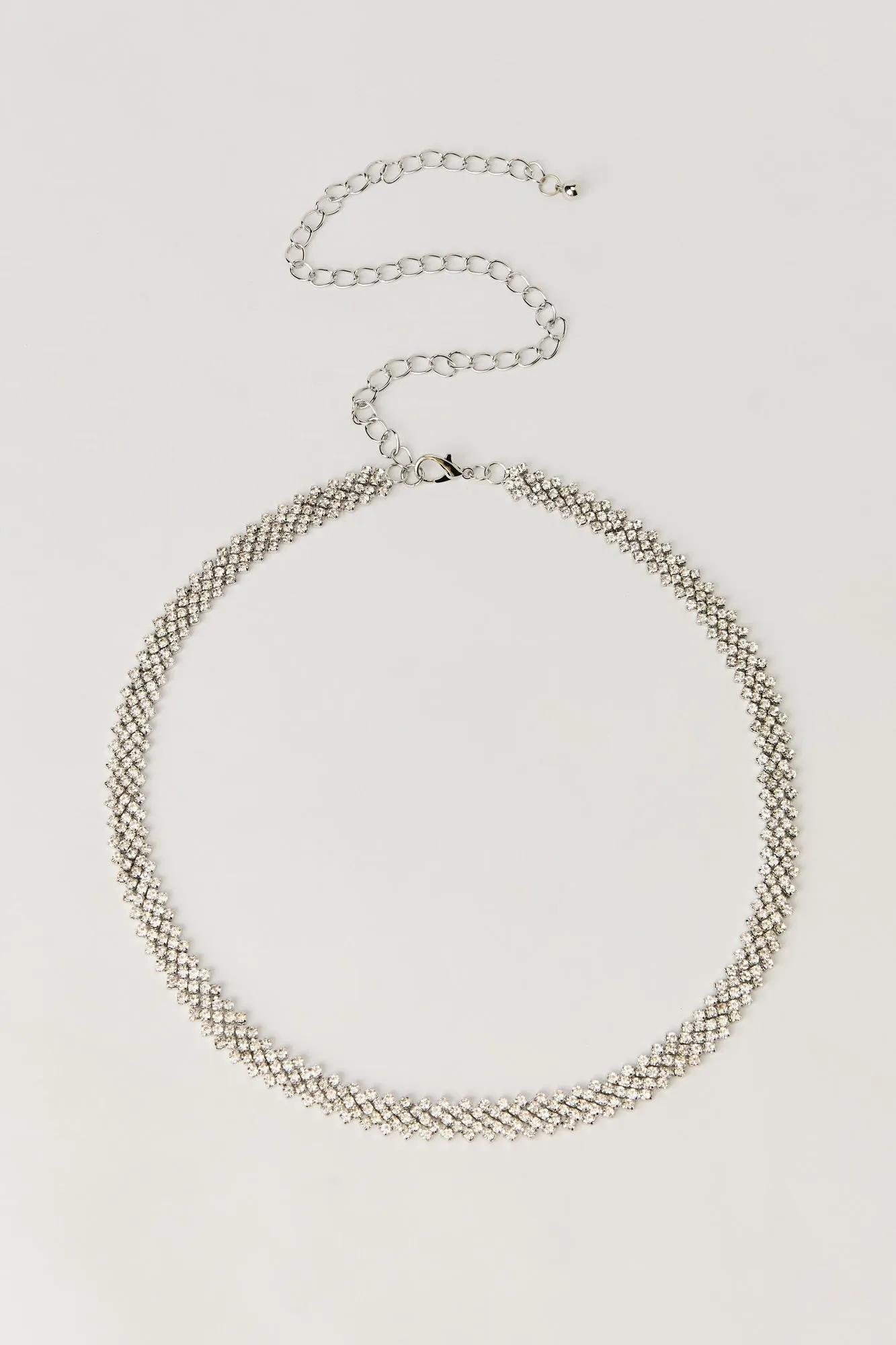 Rhinestone Chain Belt sold by Urban Planet