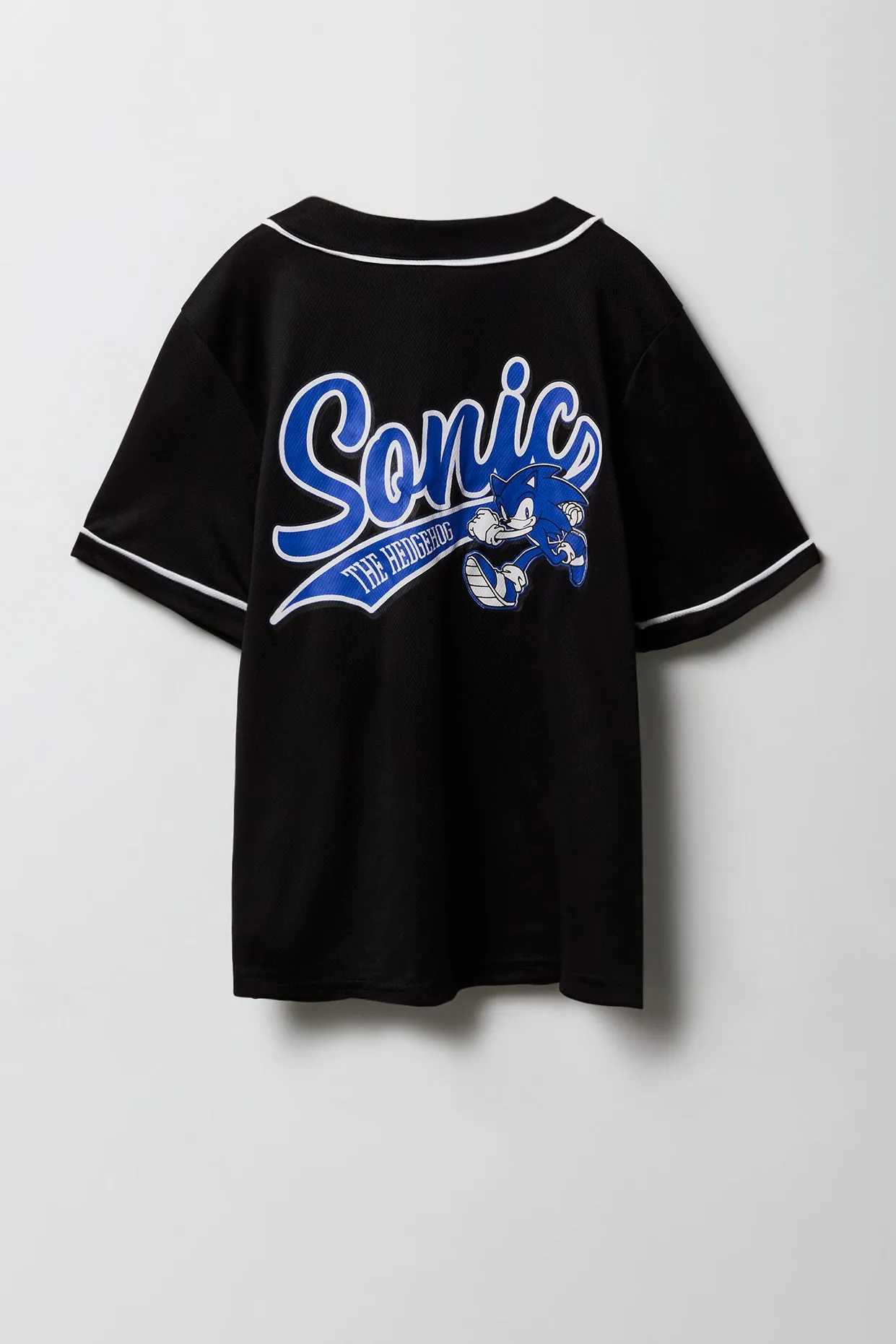 Jersey de baseball à imprimé Sonic pour garçon sold by Urban Planet