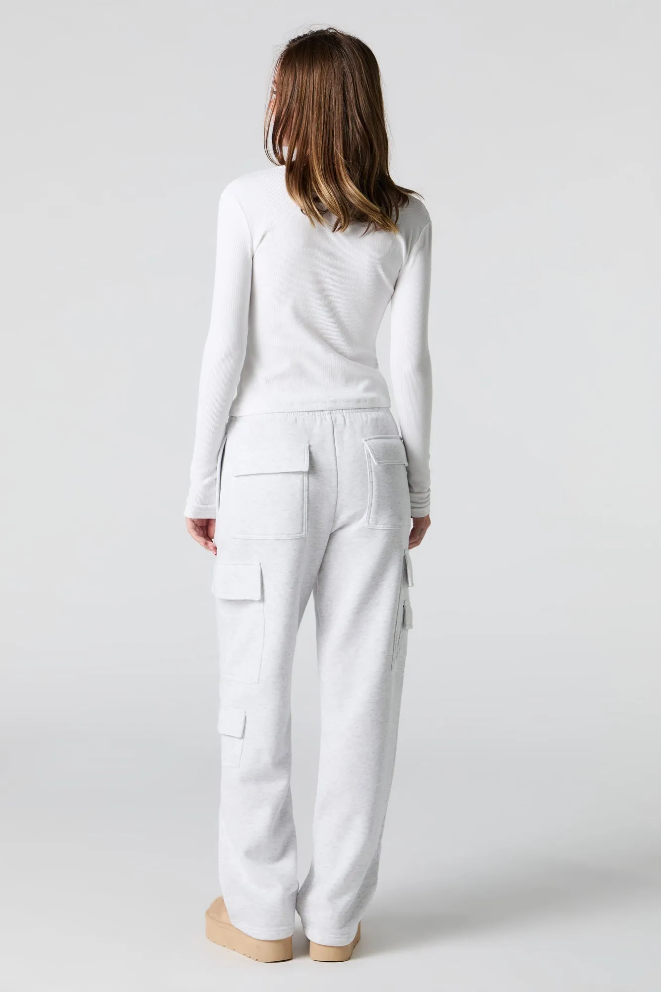 Fleece Cargo Sweatpant sold by Urban Planet product image thumbnail 3