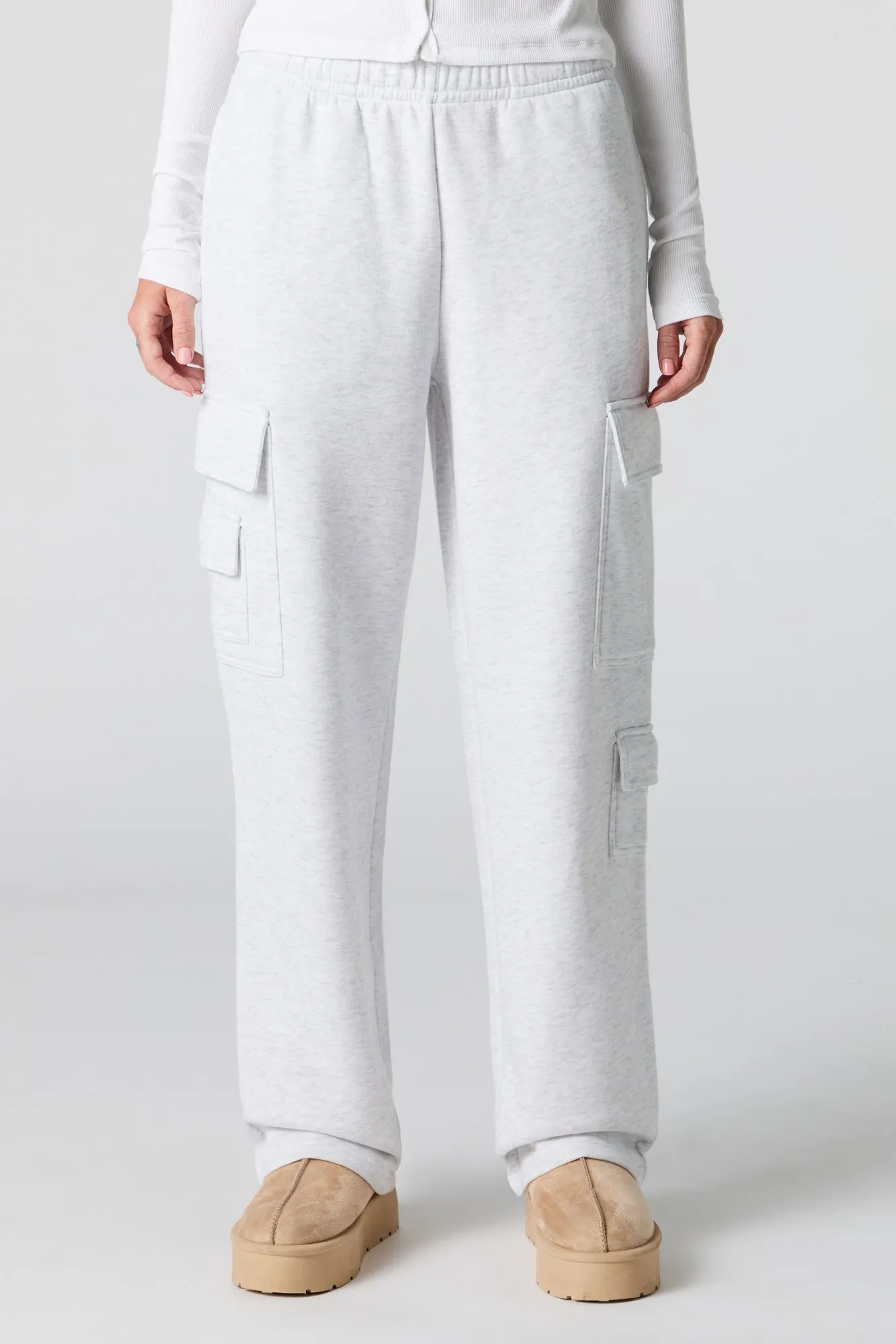 Fleece Cargo Sweatpant sold by Urban Planet product image thumbnail 2