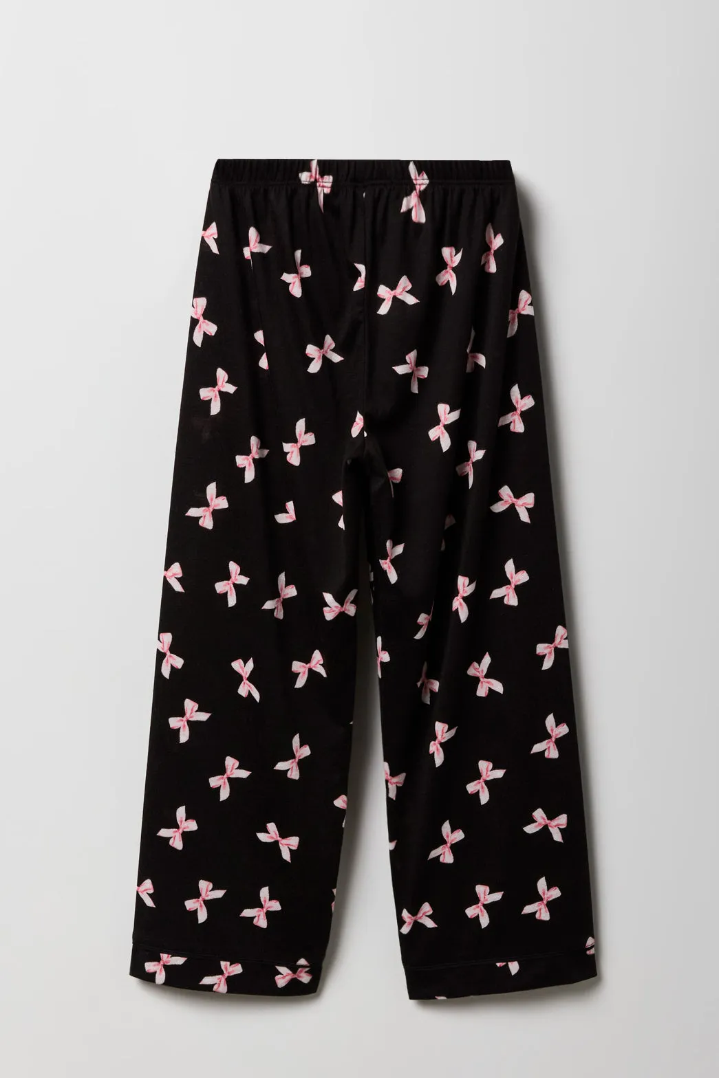 Girls Printed Button-Up Top & Pant 2 Piece Pajama Set sold by Urban Planet product image thumbnail 5