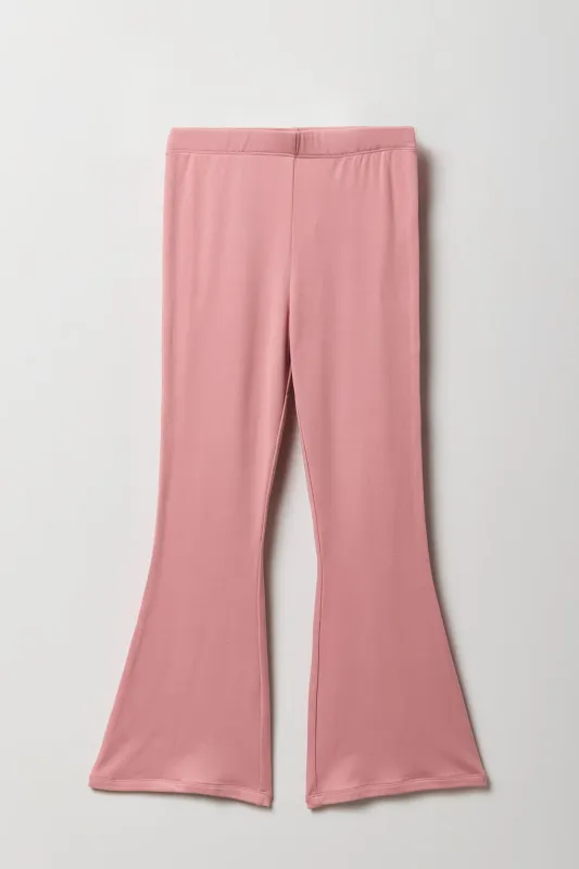 Girls Soft Flare Legging sold by Urban Planet