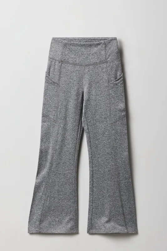 Girls Side Pocket Flare Legging sold by Urban Planet