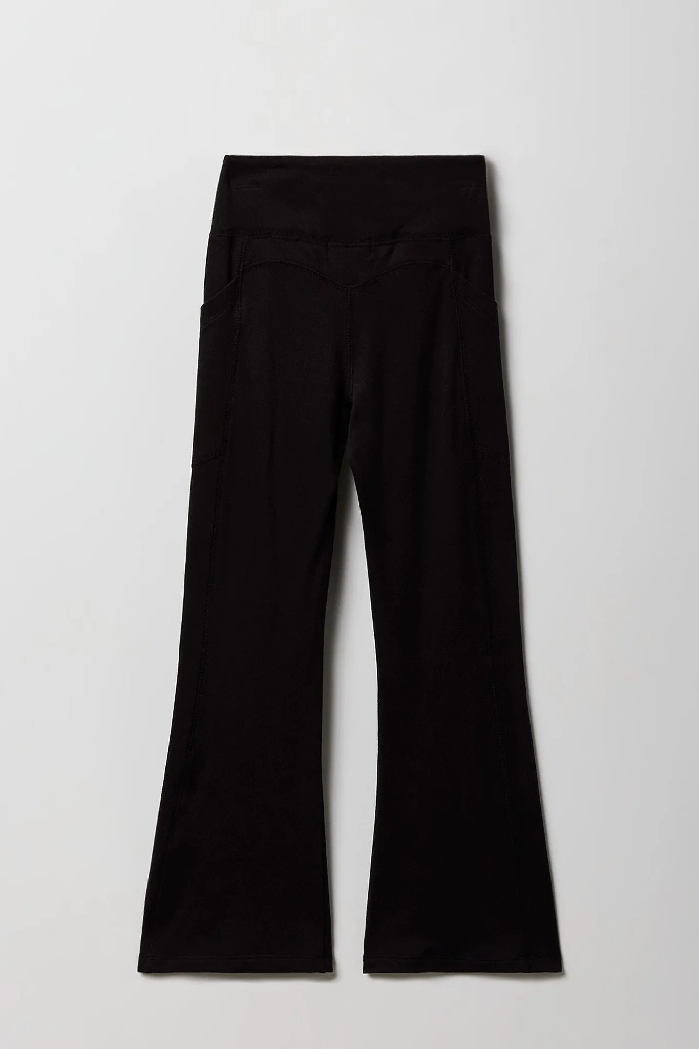 Girls Side Pocket Flare Legging sold by Urban Planet product image thumbnail 4