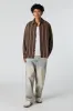 Textured Striped Long Sleeve Button-Up Top sold by Urban Planet